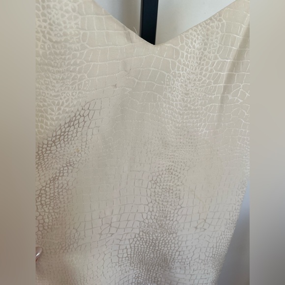 Lagence python white silk top - Picture 3 of 7